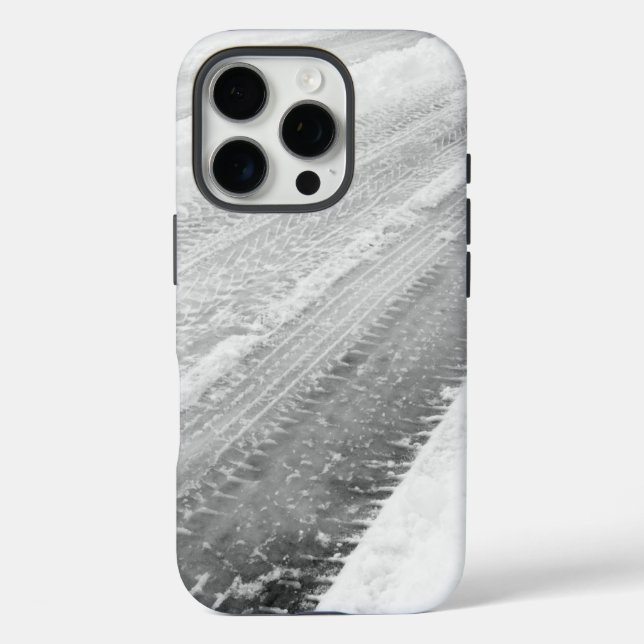Ice & Snow Textured Case-Mate iPhone Case (Back)