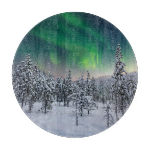 Ice & Snow Winter Landscape, Finland Cutting Board