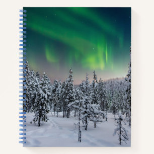 Ice & Snow   Winter Landscape, Finland Notebook