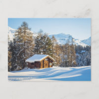 Ice & Snow | Winter Log Cabin Swiss Alps