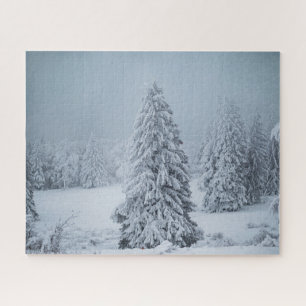 Ice & Snow   Woodland, Swiss Alps Jigsaw Puzzle