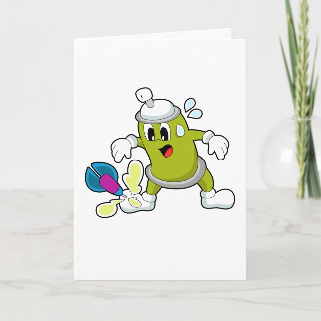 Ice spray Darts Dart Card (Front)