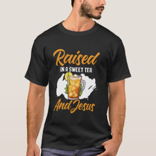 Ice Tea and Jesus Quotes Christian Catholic Ice Te T-Shirt