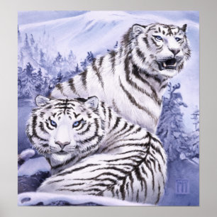 Ice Tigers print