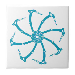 Ice Tool Spindle Ceramic Tile