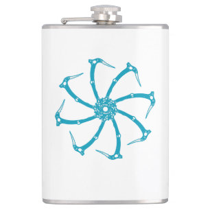Ice Tool Spindle Hip Flask