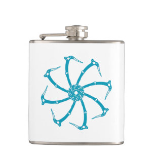 Ice Tool Spindle Hip Flask