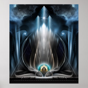 Ice Vision Of The Imperial View Wall Poster