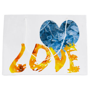 Ice - Warming Love Large Gift Bag