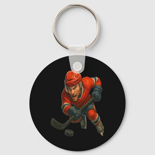 Ice Warrior Where Pion Meets The Frozen Byttlefiel Key Ring (Front)