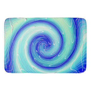 Ice wave..... bath mat
