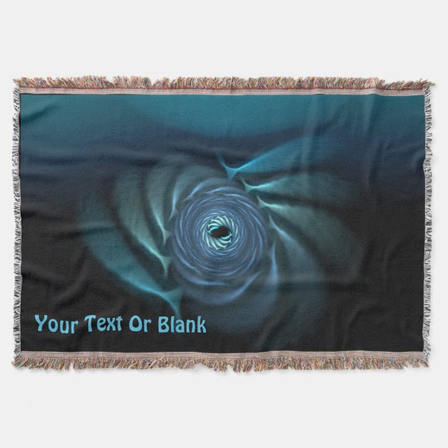 Ice Whales Throw Blanket (Front)