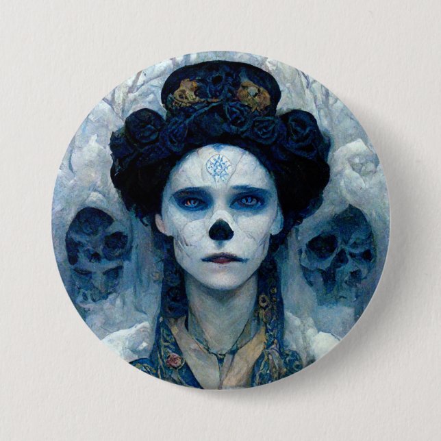 Ice Witch 5 Fantasy Sci-Fi 7.5 Cm Round Badge (Front)