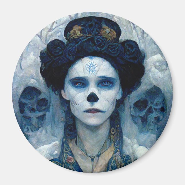 Ice Witch 5 Fantasy Sci-Fi Magnet (Front)
