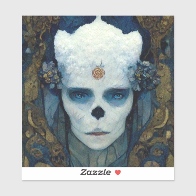 Ice Witch Fantasy Sci-Fi Art (Sheet)