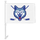 Ice Wolves - Car Flag