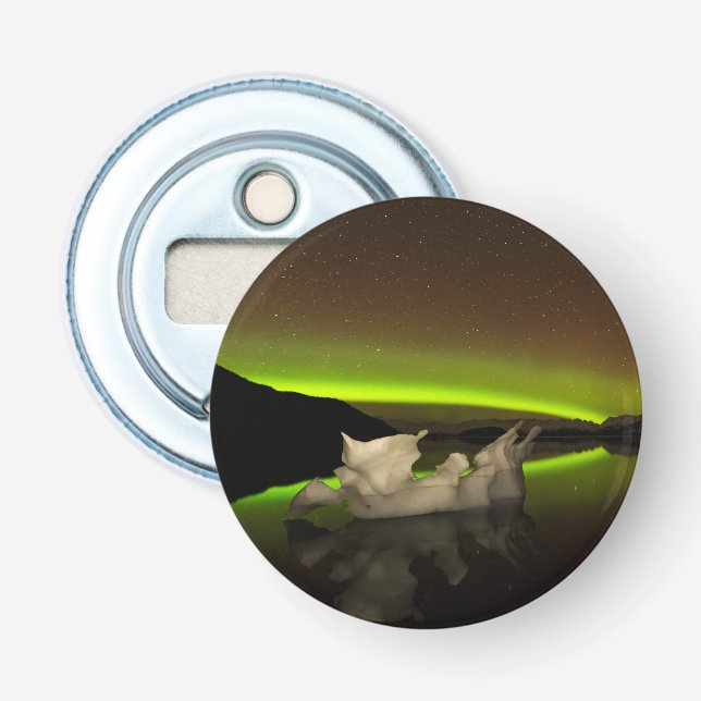 Iceberg Aurora Bottle Opener (Front)