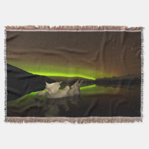 Iceberg Aurora Throw Blanket