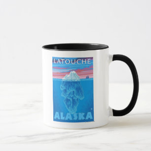 Iceberg Cross-Section - Latouche, Alaska Mug