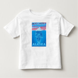 Iceberg Cross-Section - Latouche, Alaska Toddler T-Shirt