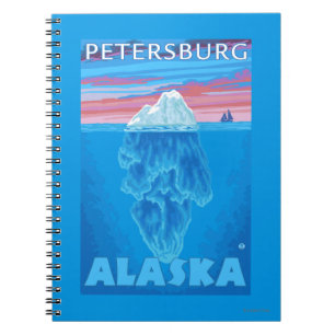 Iceberg Cross-Section - Petersburg, Alaska Notebook