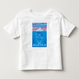 Iceberg Cross-Section - Petersburg, Alaska Toddler T-Shirt