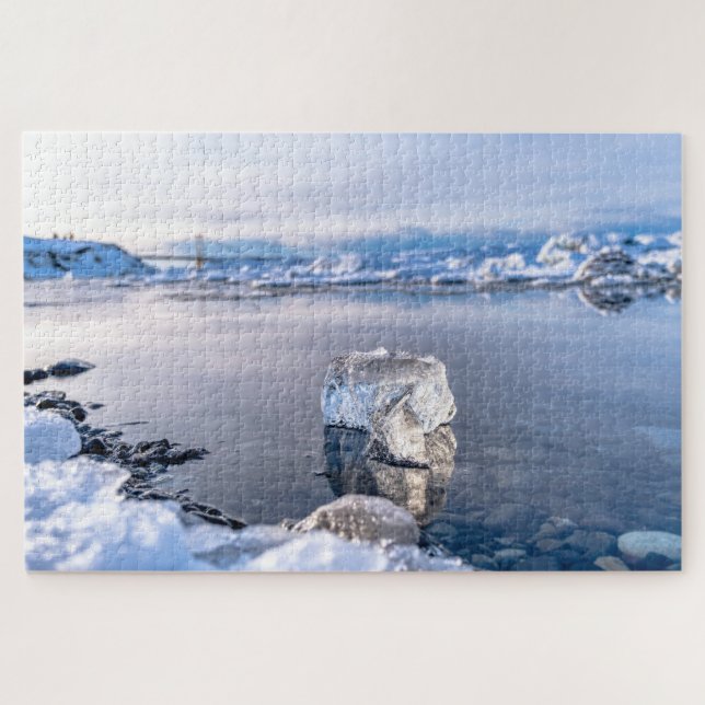 Iceberg Drifts to the Sea Jigsaw Puzzle (Horizontal)