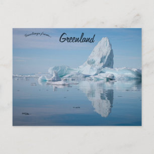 Iceberg in Ilulissat Greenland Postcard