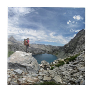 Iceberg Lake - Ansel Adams Wilderness - Sierra Ceramic Tile