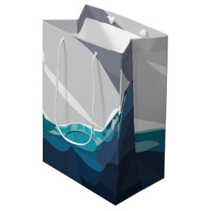 Iceberg Ocean Landscape Medium Gift Bag