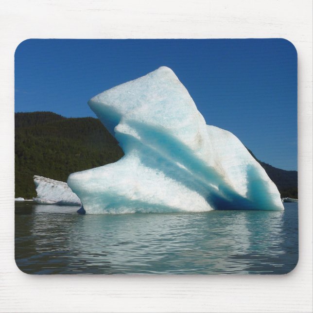 Iceberg on Mendenhall Lake in Alaska Mouse Pad (Front)