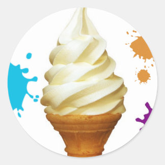 icecream cone sticker