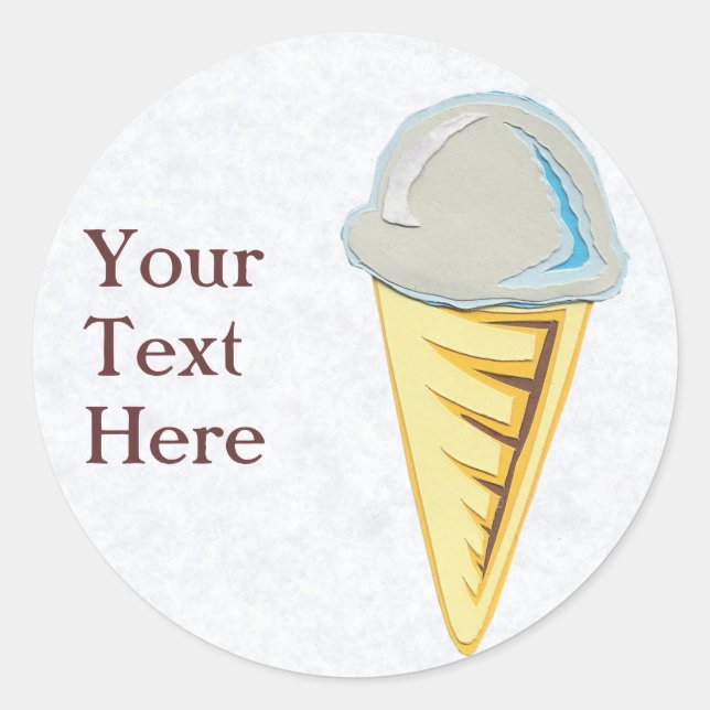 Icecream Cone Stickers (Front)