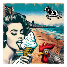 'icecream on the beach'