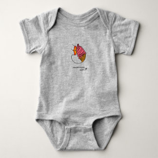 icecreamlicious muackS Strawberry Baby Bodysuit