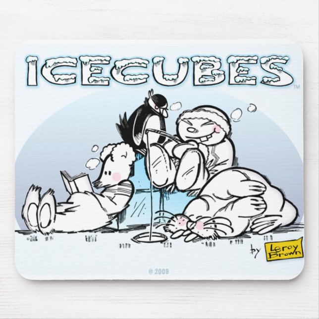 ICECUBES the mouse pad! Pad (Front)