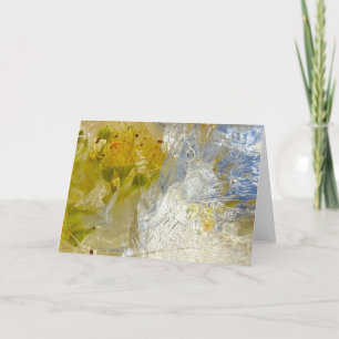 Iced Blossoms,  Card
