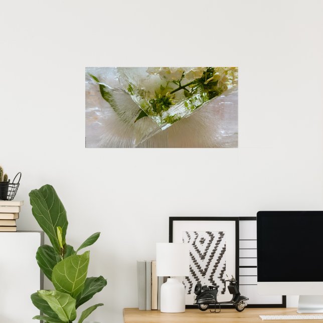 Iced Blossoms,  Poster (Home Office)