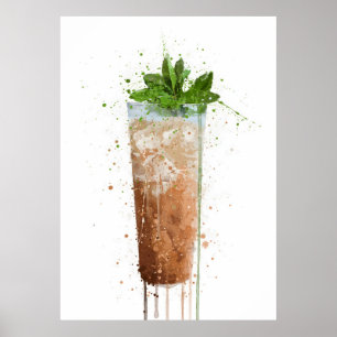 Iced Chai Latte Poster