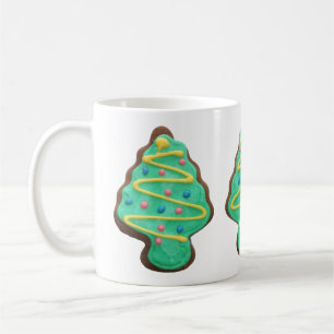 Iced Christmas Tree Cookies Mug