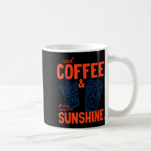 Iced Coffee and Sunshine Cold Brew Summer Vacation Mug