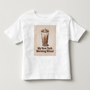 Iced Coffee & City Chaos New York City Toddler T-Shirt