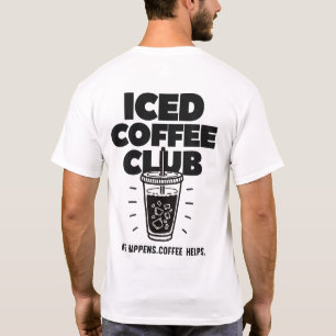 Iced Coffee Club Coffee Lover T-Shirt