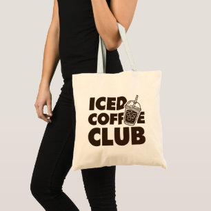 Iced Coffee Club Tote Bag