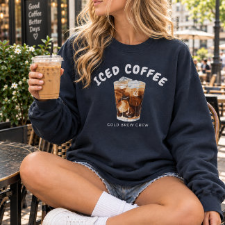 Iced Coffee Cold Brew Crew T-Shirt