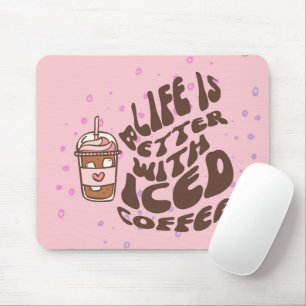 Iced Coffee Mouse Pad