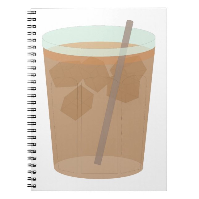 Iced Coffee Notebook (Front)