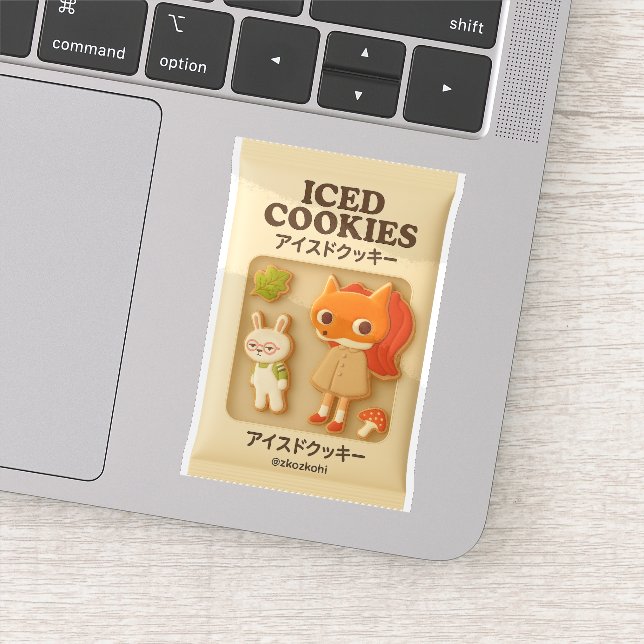 Iced Cookies: Bunny Girl Fox Mask & Bao Bao Bunny (Detail)