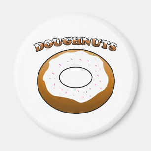 Iced Doughnut Magnet