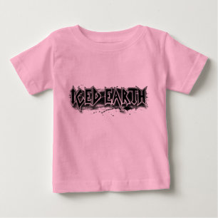 Iced Earth B&W BASIC LOGO infant long-sleeve tee